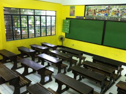 Teacher Ja and Teacher Carlo's classroom is ready for school year 2013-14.