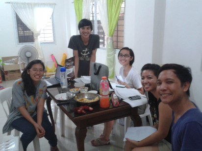 The Fellows assigned to West Fairview Elementary School (L-R): Noelle Pabiton, Ryan Bestre, Loreen Eslao, Lesley De Leon, and Rex Dayao. Not in photo: Hessel Domingo